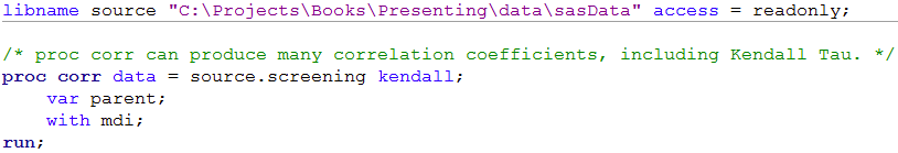 Code for figure 9.5